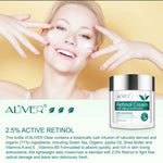 Aliver Pure Retinol Face Cream for Anti Aging Skin Moisturizer Repair