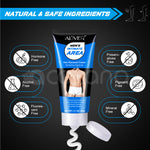 ALIVER Intimate Area Hair Removal Cream for Men, 60g