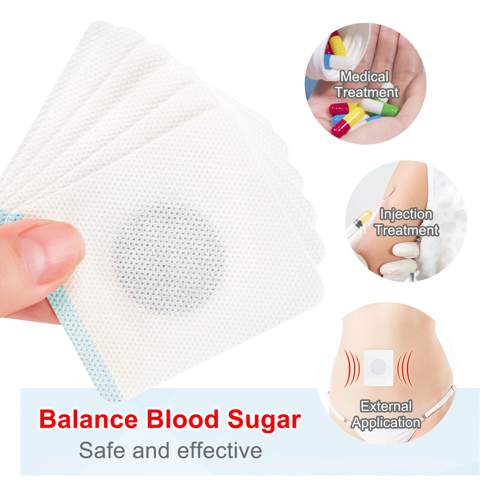 SEFUDUN Diabetes Control Patches, 6pcs
