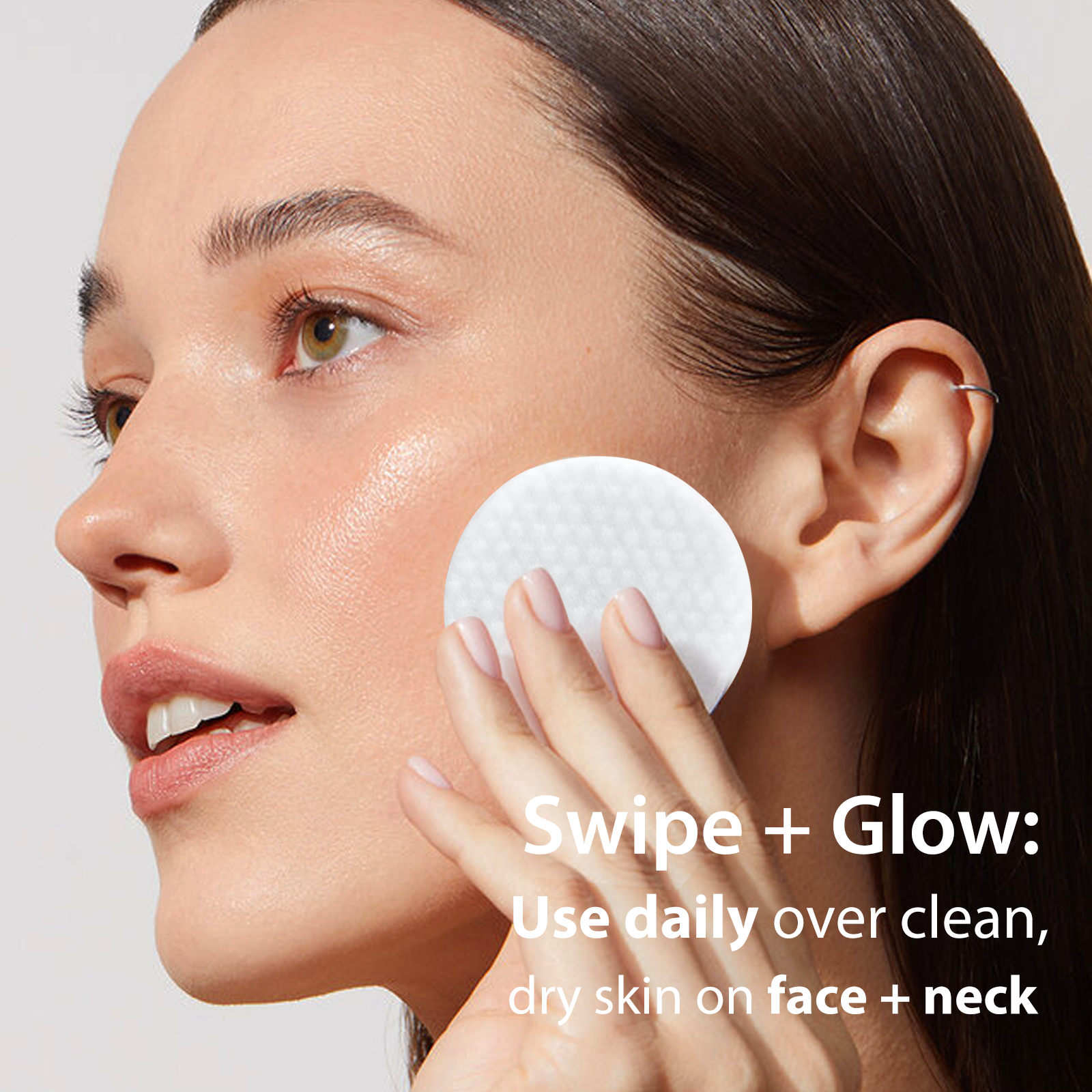 ALIVER Glycolic Acid Exfoliating Pads, 40pcs