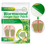 SEFUDUN Wormwood Ginger Detox Foot Patches, 16pcs