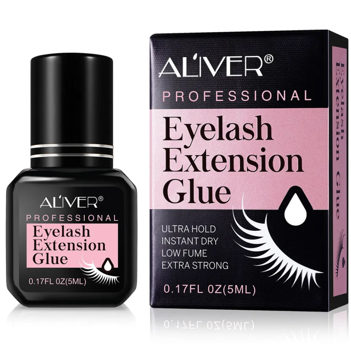 ALIVER Extra Strong Eyelash Extension Glue, 5ml