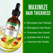 ALIVER Natural Batana Oil for Hair Growth, Skin & Body, 60ml