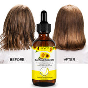 ALIVER Pure Sunflower Seed Oil for Hair, Body & Skin, 60ml