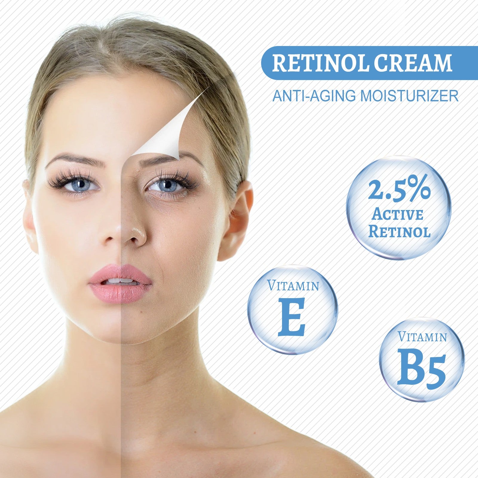 NIFEISHI 2.5% Retinol Face Cream, 50ml