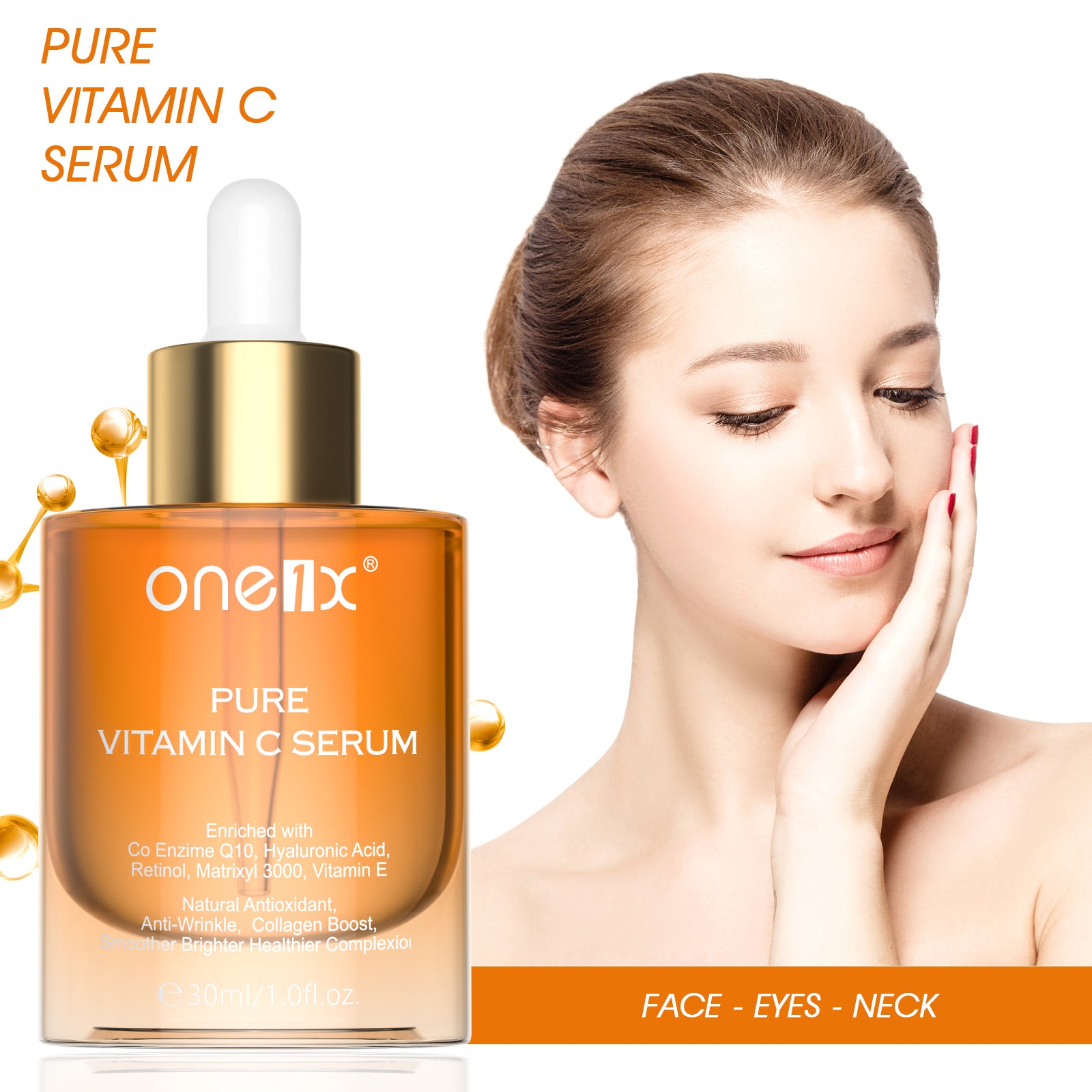 ONE1X Pure Vitamin C Serum, 30ml