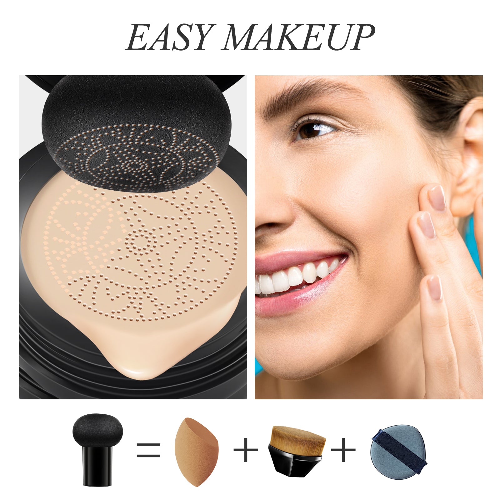 ELAIMEI Air Cushion CC Cream Concealer, Natural