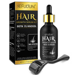 SEFUDUN Hair Growth Serum + Derma Roller Kit
