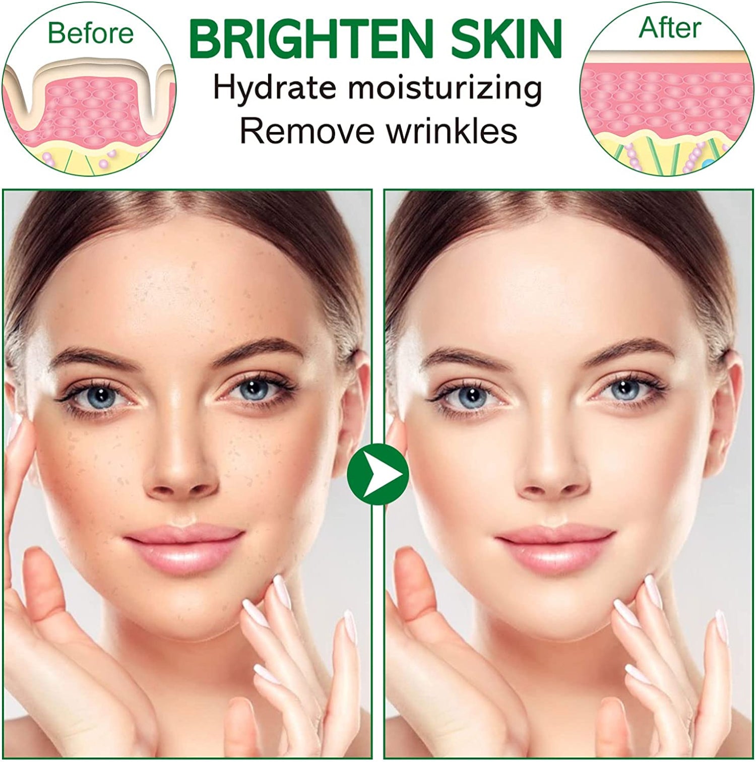 VOGSIG Korean Collagen Sleeping Face Mask, 20pcs