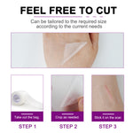Elaimei Silicone Scar Removal Gel Tape Roll for Skin Treatment Repair 1.5 m