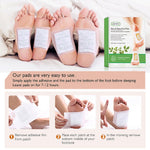 ALIVER Toxin Removal Detox Foot Patches, 10 pcs