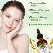 ALIVER Natural Monarda Essential Oil for Hair Growth, 60ml