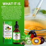 ALIVER Pure Rosemary Oil with Black Castor & Batana Oil for Hair Growth, 60ml