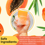 ELAIMEI Papaya Kojic Acid Soap for Face and Body, 100g