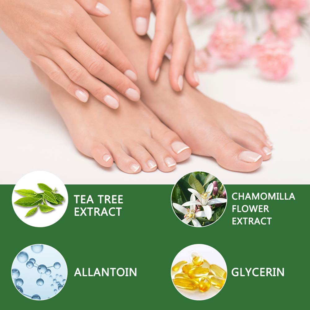 Aliver Tea Tree Soft Foot Peel Mask for Feet Dead Skin Remover