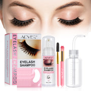 ALIVER Eyelash Shampoo for Lash Extension, Kit