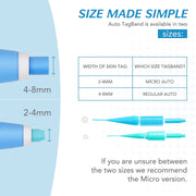 ALIVER 2in1 Gentle Skin Tag Removal Kit