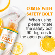 ELAIMEI Orange Foot Peel Spray Oil, 100ml