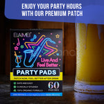 ELAIMEI Anti Hangover Party Pads, 60pcs