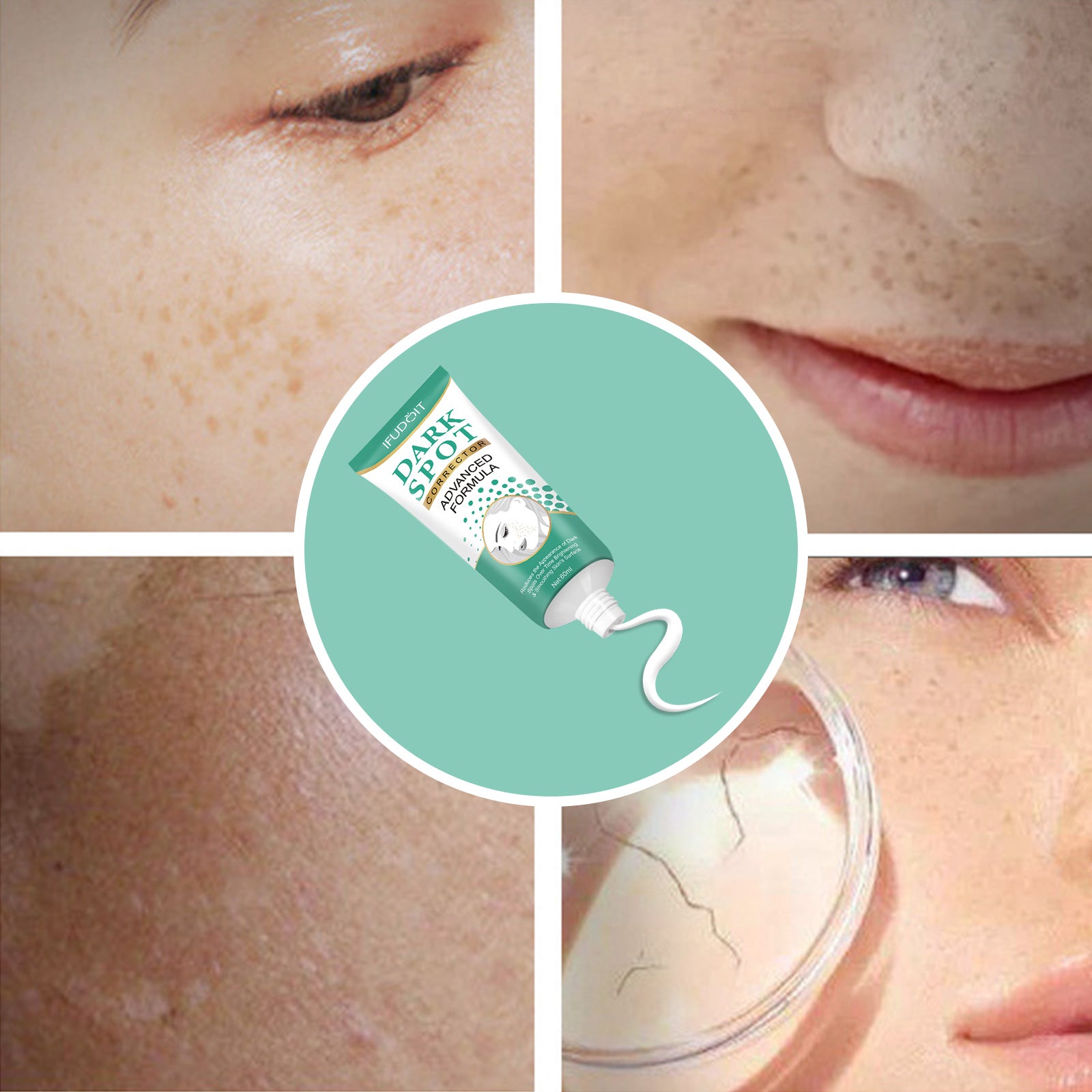 Iffudoit Dark Spot Skin Correcting Cream Remover for Face and Body