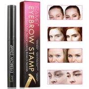 ELAIMEI Medium Brown Eyebrow Stamp Set