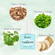 Reviglam Gel Nail Polish Remover and Cuticle Oil Manicure Kit Soak Off Fast Moisturizer Instant Nails Strength Easy to Use