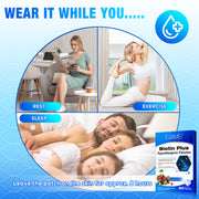 ELAIMEI Biotin Plus Vitamin Patches, 60pcs