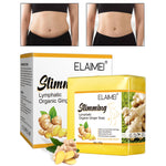 ELAIMEI Natural Ginger Lymphatic Slimming Soap for Face & Body, 100g