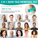 ALIVER 2in1 Skin Tag Remover Kit