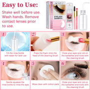 ALIVER Eyelash Shampoo for Lash Extension, Kit