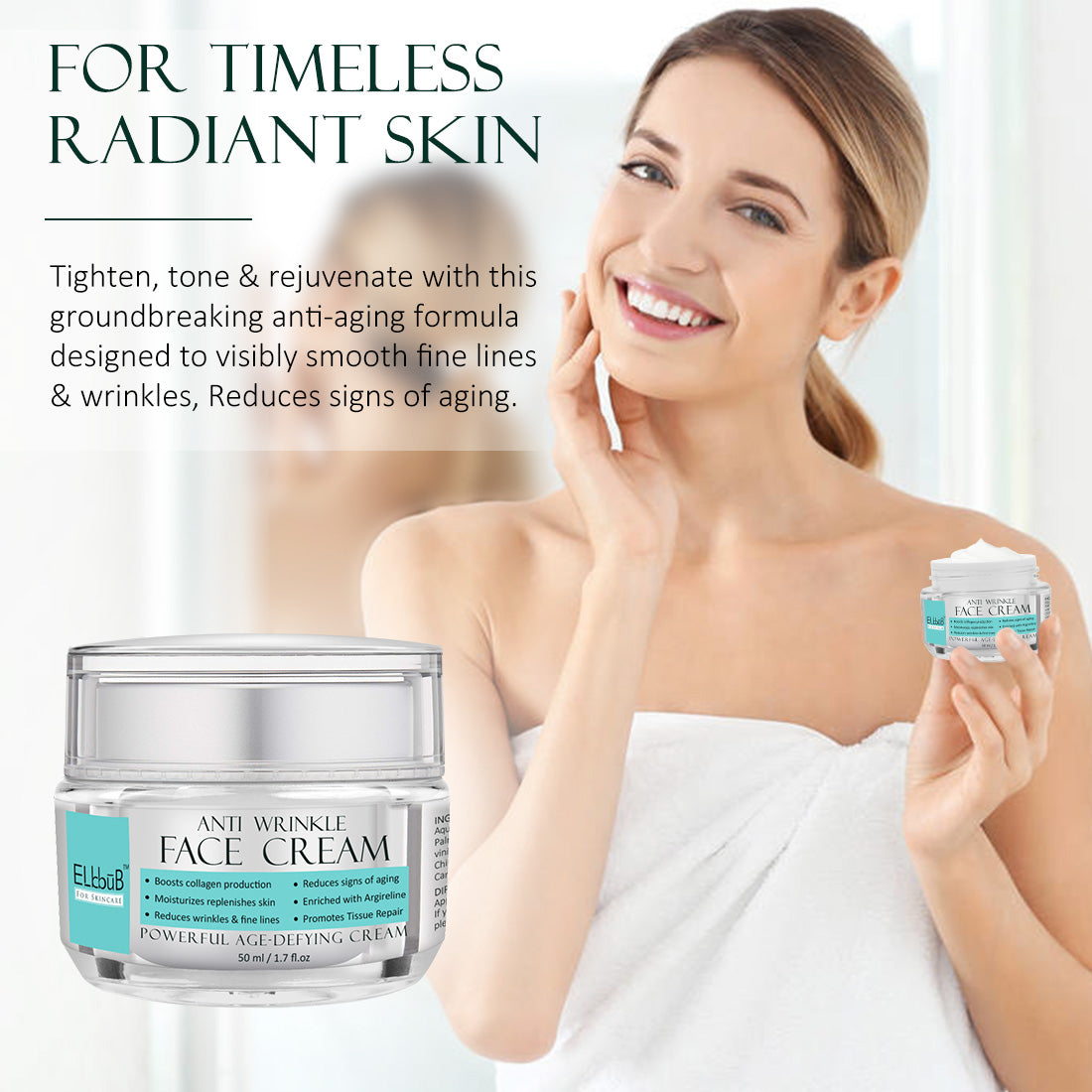 ELBBUB Anti Wrinkle Face Cream, 50ml