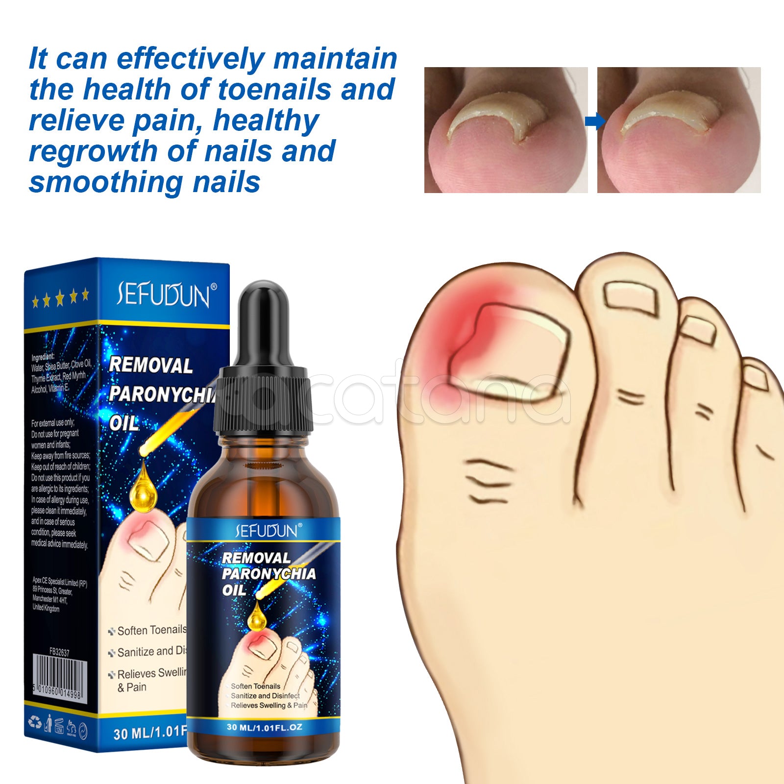 SEFUDUN Removal Paronychia Oil, 30ml