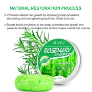 ALIVER Organic Rosemary Hair Growth Shampoo Bar, 60g