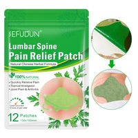 SEFUDUN Lumbar Spine Pain Relief Patches, pack of 12pcs