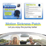 Sefudun Motion Sickness Patch 40 pathces Travel Anti Nausea Safe & Effective Car, Sea, Aeroplan Pads