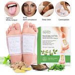 ALIVER Toxin Removal Detox Foot Patches, 10 pcs