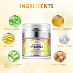 Ifudoit Facial Vitamin C Cream Face Anti-Aging Moisturizer Retinol Wrinkle Skin Care Hydrating Repair Reduce Fine Line Hyaluronic Acid