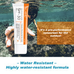 Elaimei UV Sunscreen SPF 30 PA++ Sunblock Sun Water Resistant Broad Spectrum Facial Body Skin Beach Defense 40g