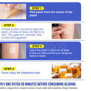 ELAIMEI Anti Hangover Party Pads, 60pcs