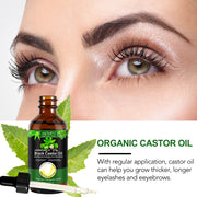 ALIVER Jamaican Black Castor Oil for Hair Growth, 60ml