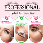 ALIVER Extra Strong Eyelash Extension Glue, 5ml