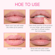 ELAIMEI Exfoliating Sugar Lip Scrub, 30ml