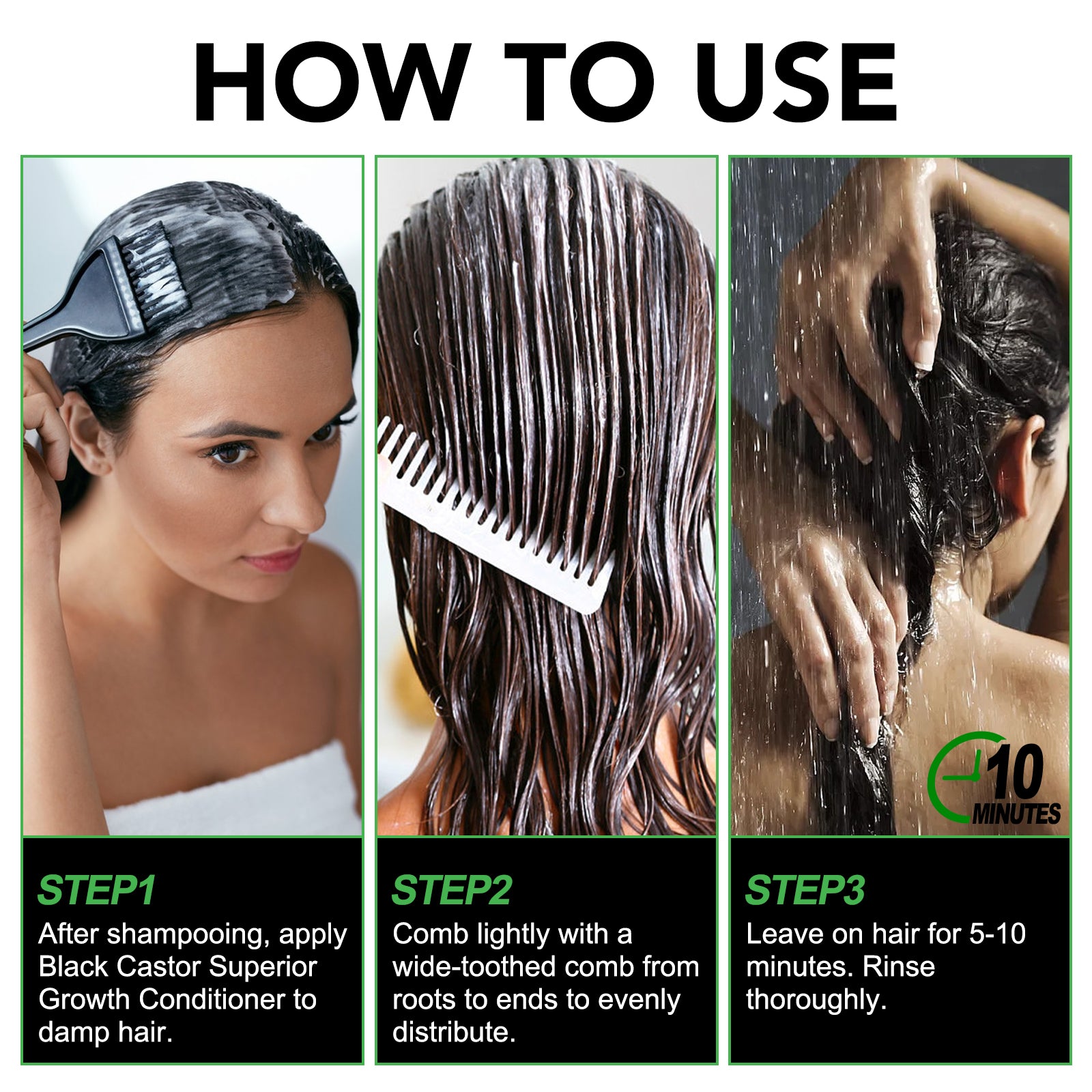 ALIVER Jamaican Black Castor Hair Growth Conditioner, 300ml