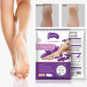 Aliver Lavender Soft Foot Peel Mask for Feet Dead Skin Remover