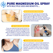 ALIVER Pure & Natural Magnesium Oil for Pain Relief, 60ml