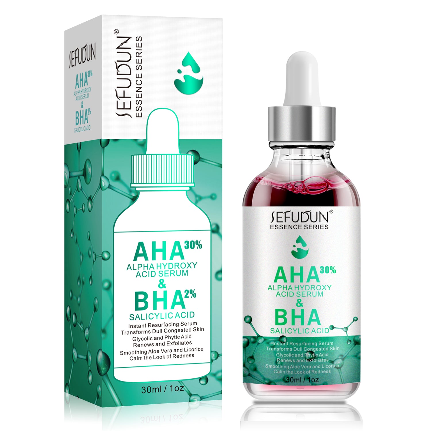 SEFUDUN AHA 30% & BHA 2% Salicylic Acid Serum, 30ml