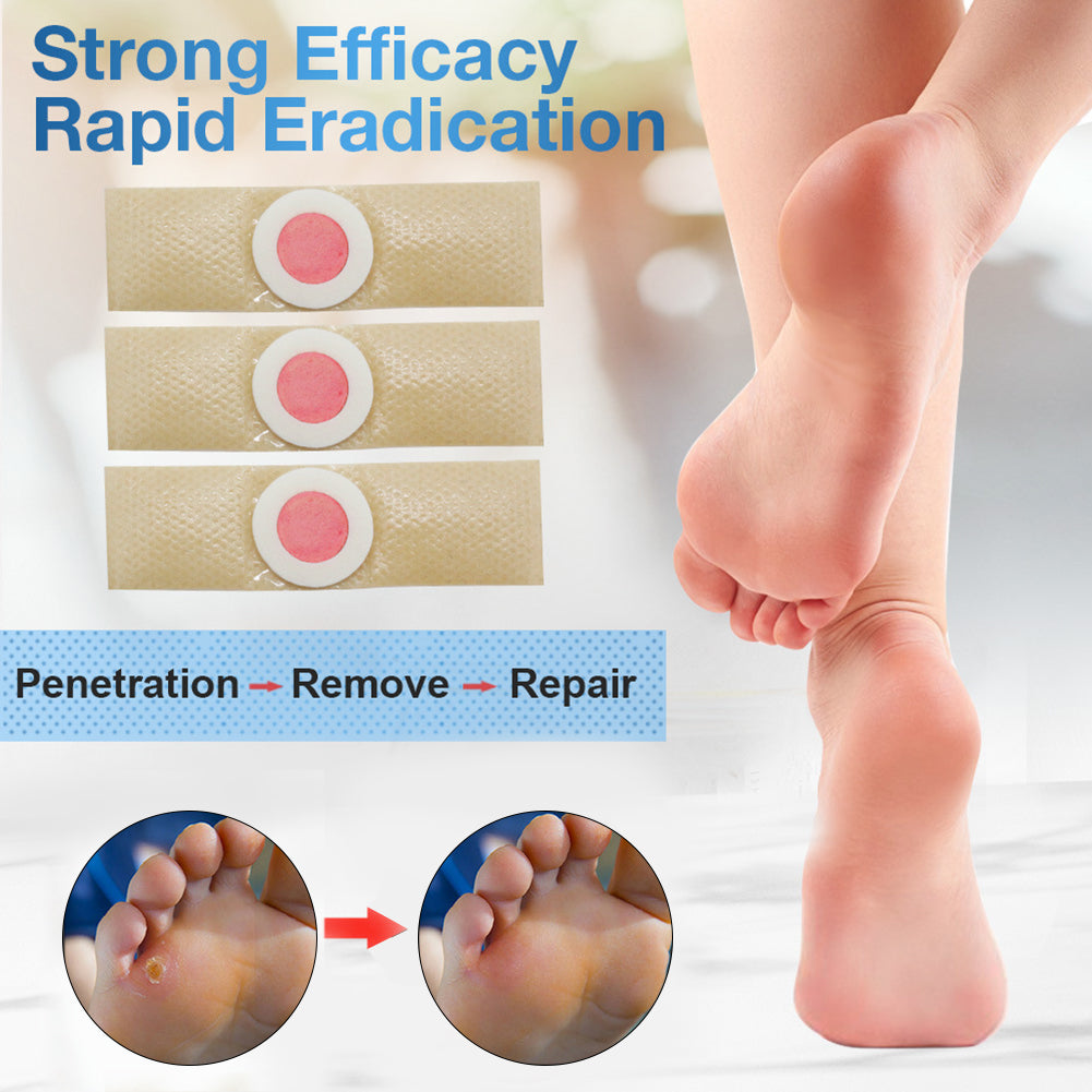 Aliver Foot Corn Wart Remover Pads 24pcs Plasters