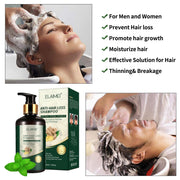 Elaimei Anti Hair Loss Treatment Shampoo for Men Women
