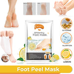 Aliver Lemon Soft Foot Peel Mask for Feet Dead Skin Remover