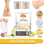 Aliver Lemon Soft Foot Peel Mask for Feet Dead Skin Remover